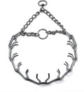 Herm Sprenger Prong Dog Training Collar Chrome Steel Anti Pull Adjustable Silver