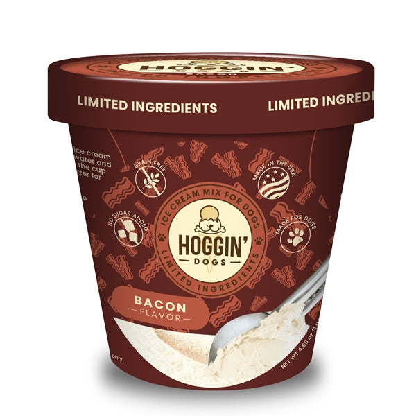 Ice Cream Mix for Dogs - Bacon Hoggin' Dogs Bacon