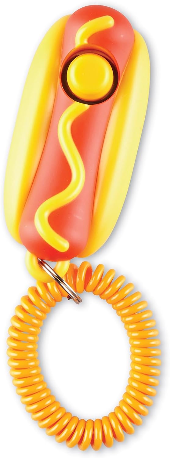 Training Clicker for Dogs Hot Dog