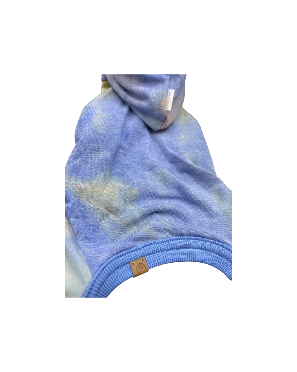 Dale' Rainbow Tie-Dye Hooded Onesie