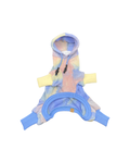 Dale' Rainbow Tie-Dye Hooded Onesie