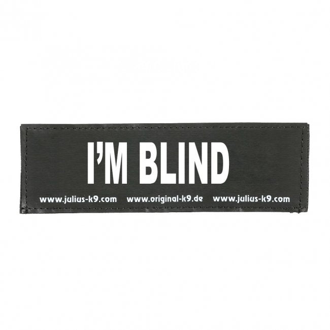 Julius-K9 Patch, Small I'm Blind