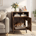 Cat Litter Box Enclosure with Storage Compartment Default Title