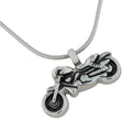 Motorcycle Cremation Jewelry Pendant