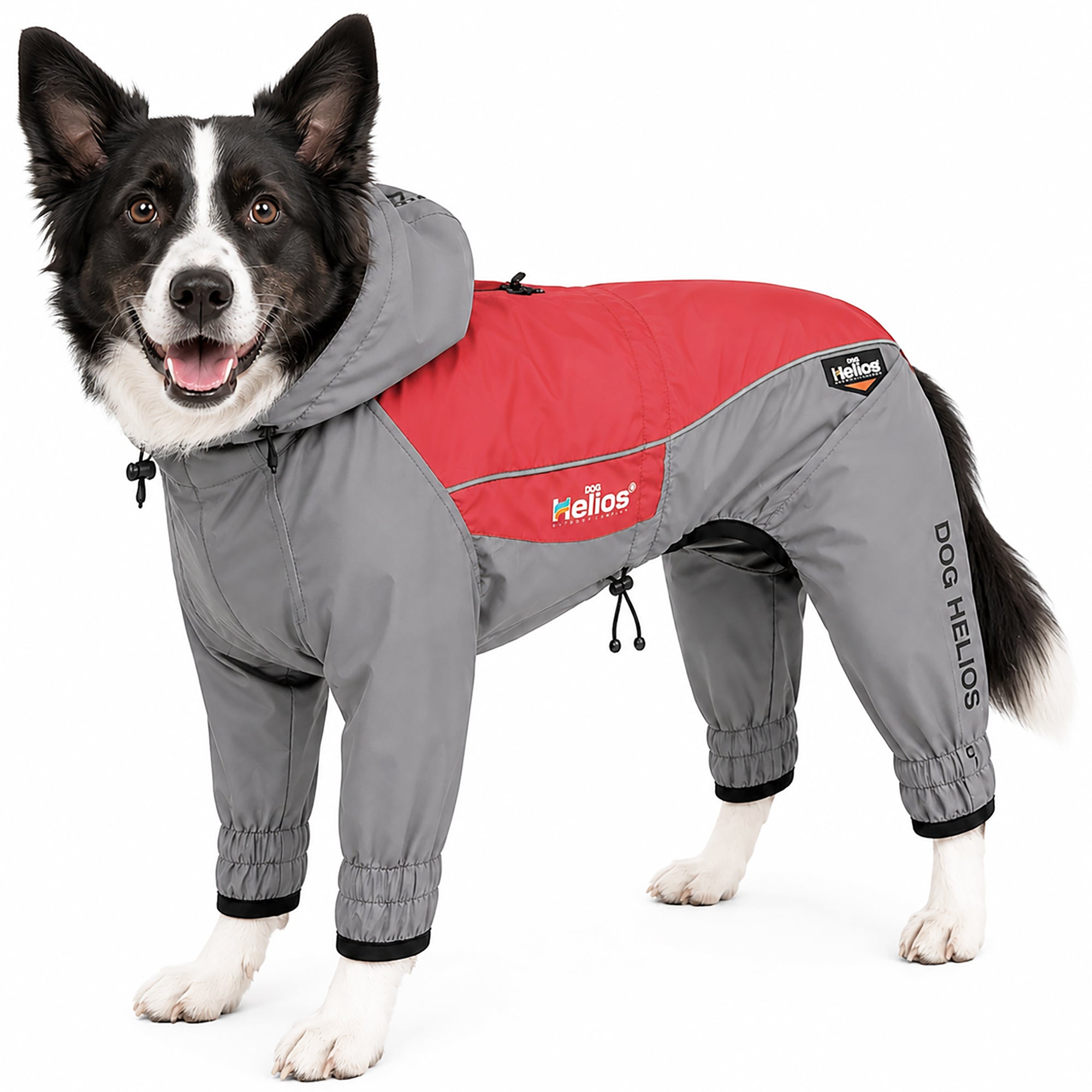 Dog Helios 'Arctic Blast' Full Bodied Winter Dog Coat w/ Blackshark Tech Red