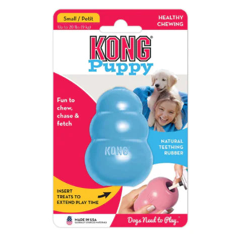 Gourd-Shaped Chew Toy for Dogs - Rubber Treat Dispenser Blue L