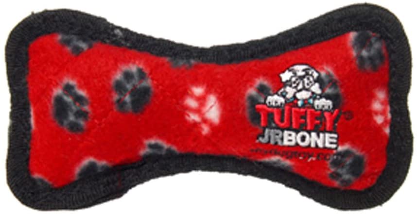 Tuffy Junior Bone Red Paw