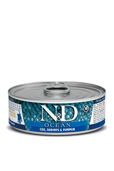 Cod, Shrimp & Pumpkin Stew Ocean Wet Kitten Food by Farmina Kitten Cod & Shrimp 2.8 oz