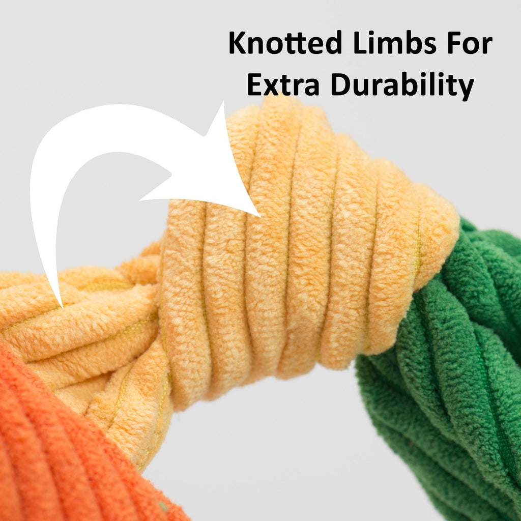 Nibblet Anteater Knottie® Plush Dog Toy, Large