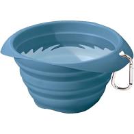 Collapsible Travel Dog Bowl for Pets Blue
