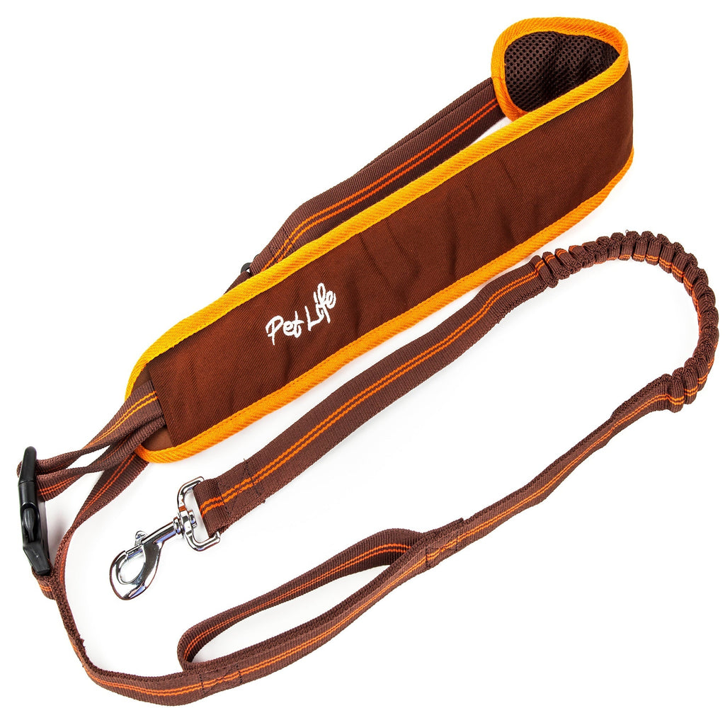 Pet Life ® 'Free-Fetcher' Hands Free Over-The-Shoulder Shock Absorbent Dog Leash