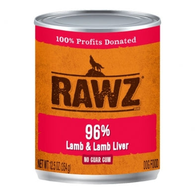 Lamb & Lamb Liver Wet Dog Food by Rawz Lamb & Lamb Liver
