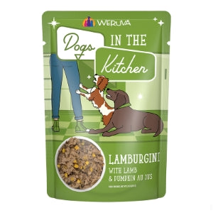 Dogs in the Kitchen Lamburgini Wet Dog Food Pouch by Weruva