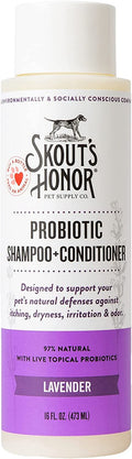 Probiotic Pet Shampoo & Conditioner for Dogs Lavender 16-oz