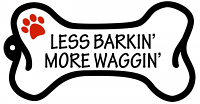 Bone Shaped Keychains Less Barkin' More Waggin'