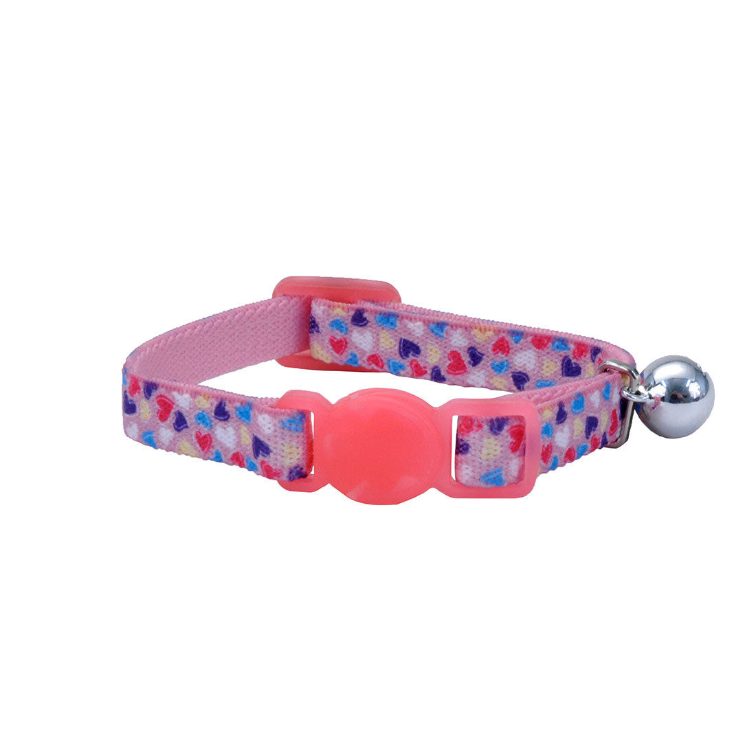Li'l Pals Elastic Kitten Collar Hearts