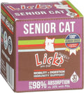 Senior Cat Gel Supplement Omega 3 Taurine Lysine Mobility Immune 30 Pack Roasted Chicken 30-Use