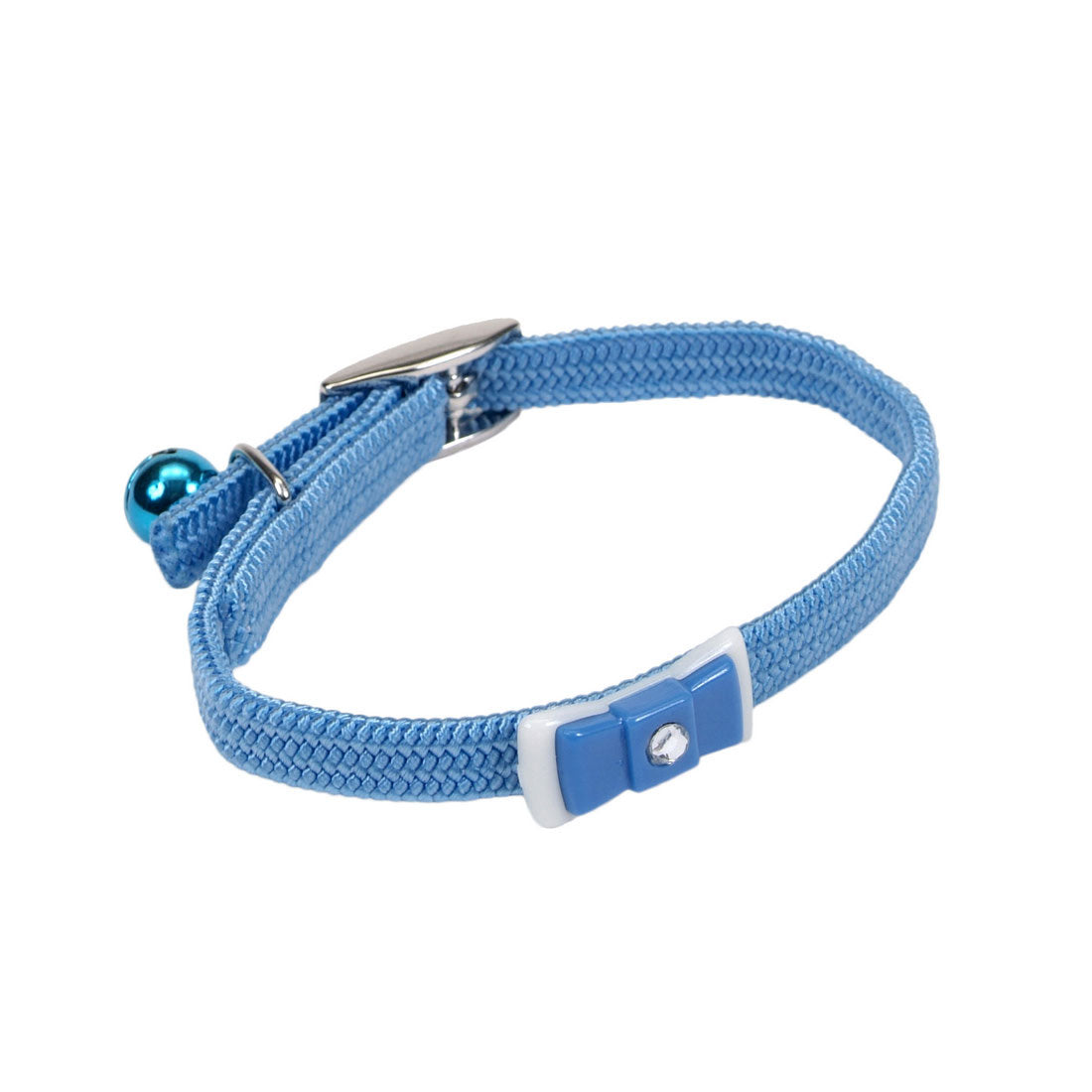 Li'l Pals Kitten Elastic Safety Collar 5/16x8" w/Bow by Coastal Blue