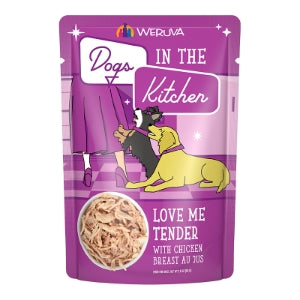 Dogs in The Kitchen Love Me Tender Wet Dog Food Pouch by Weruva