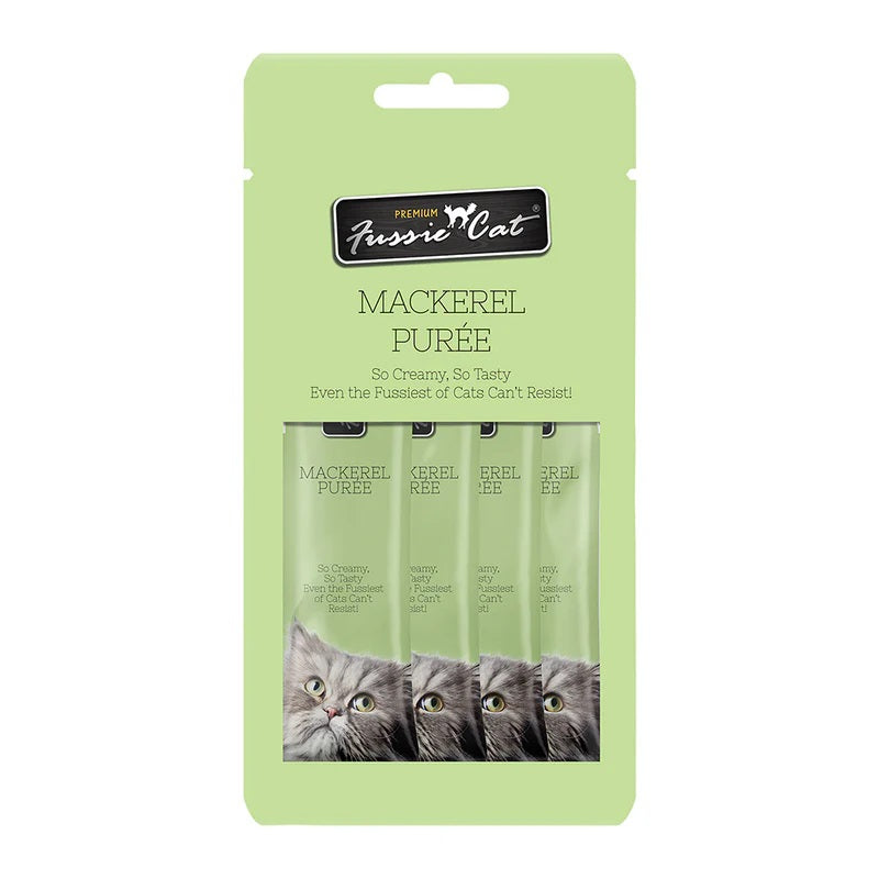 Mackerel Puree Cat Treat 4 pack