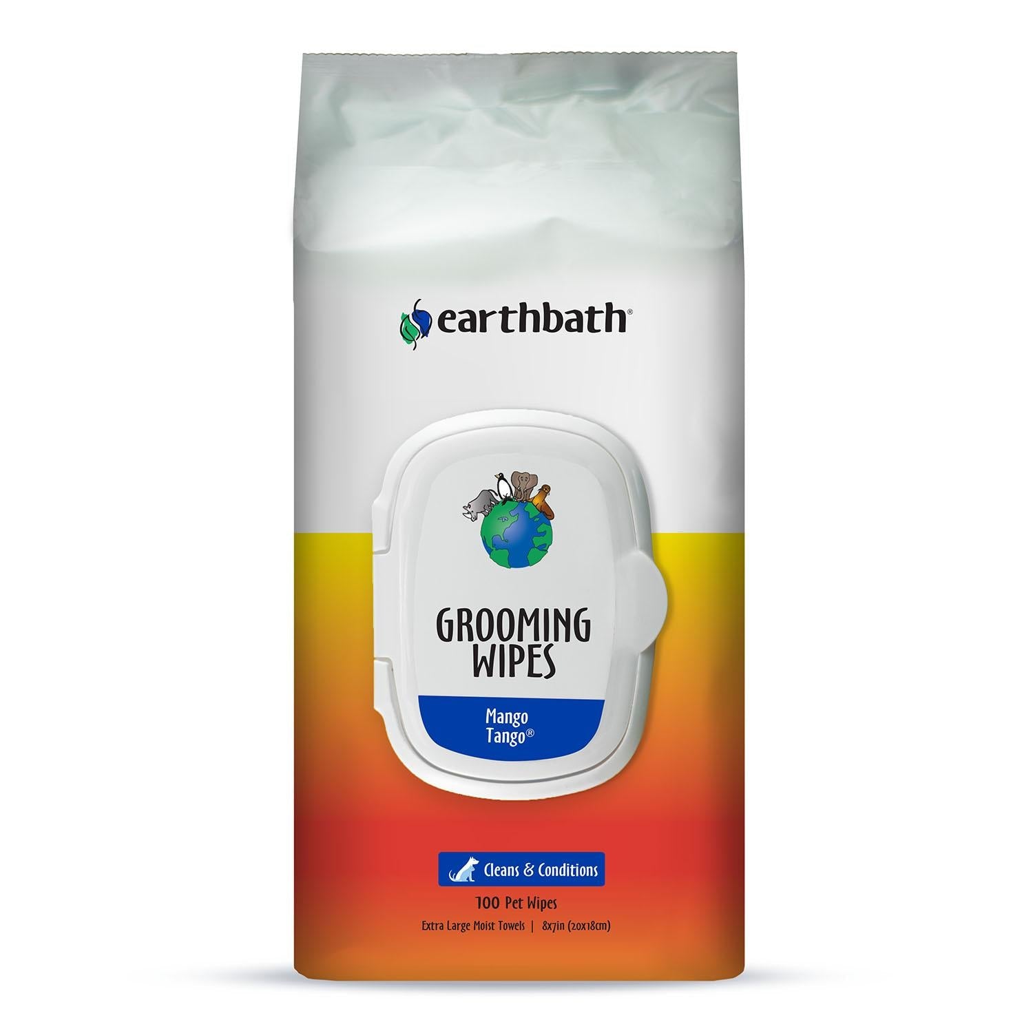 Grooming Wipes for Dogs - Mango Tango 100 ct