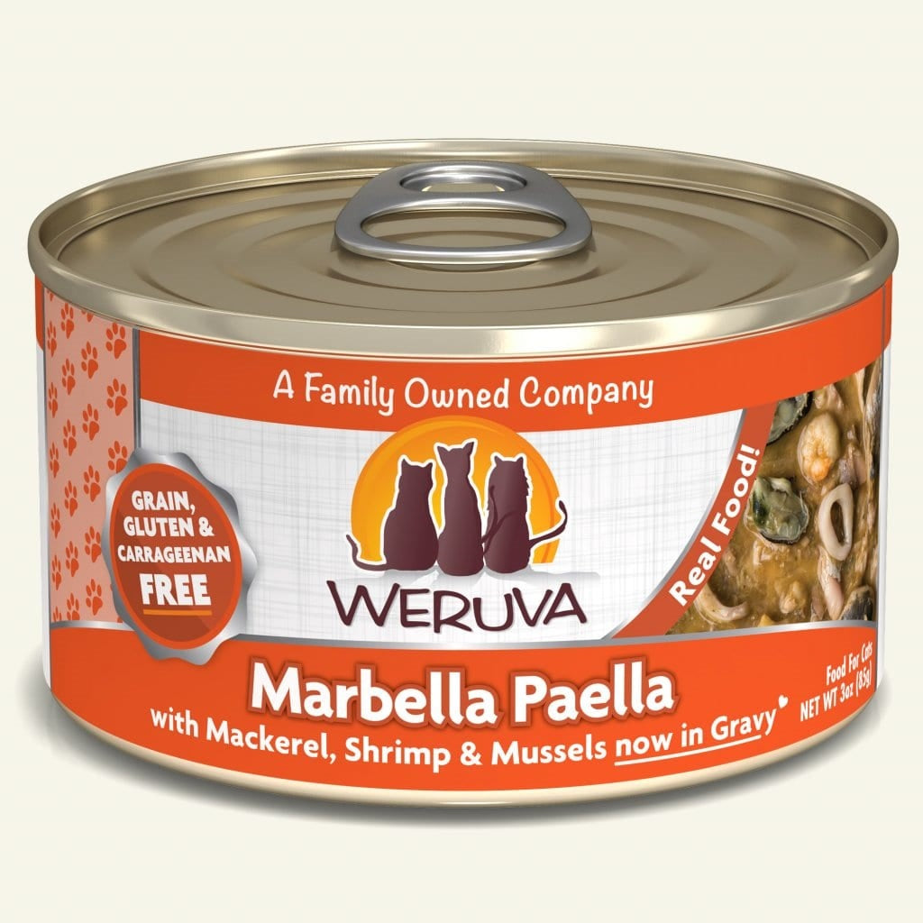 Marbella Paella Canned Wet Cat Food by Weruva 5.5 oz