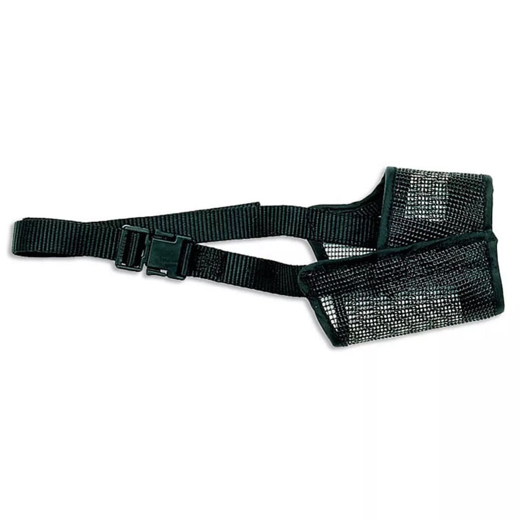 Coastal Best Fit Mesh Muzzle Black 2" Snout