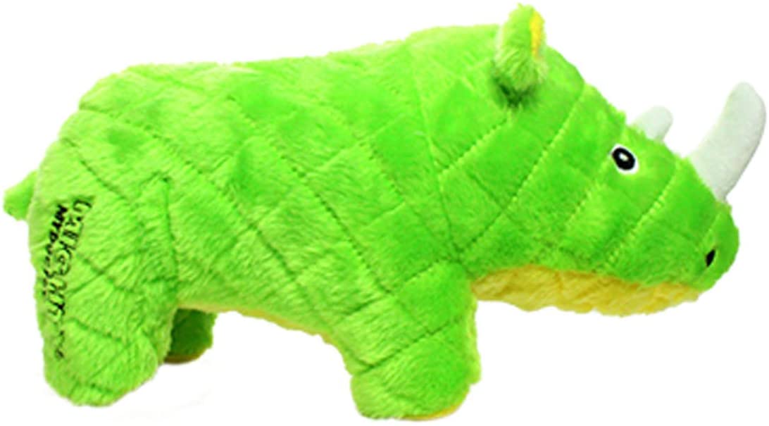 Safari Rhinoceros Green Dog Toy Large