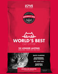 World's Best Multi-Cat Unscented Clumping Corn Cat Litter 28 Lbs