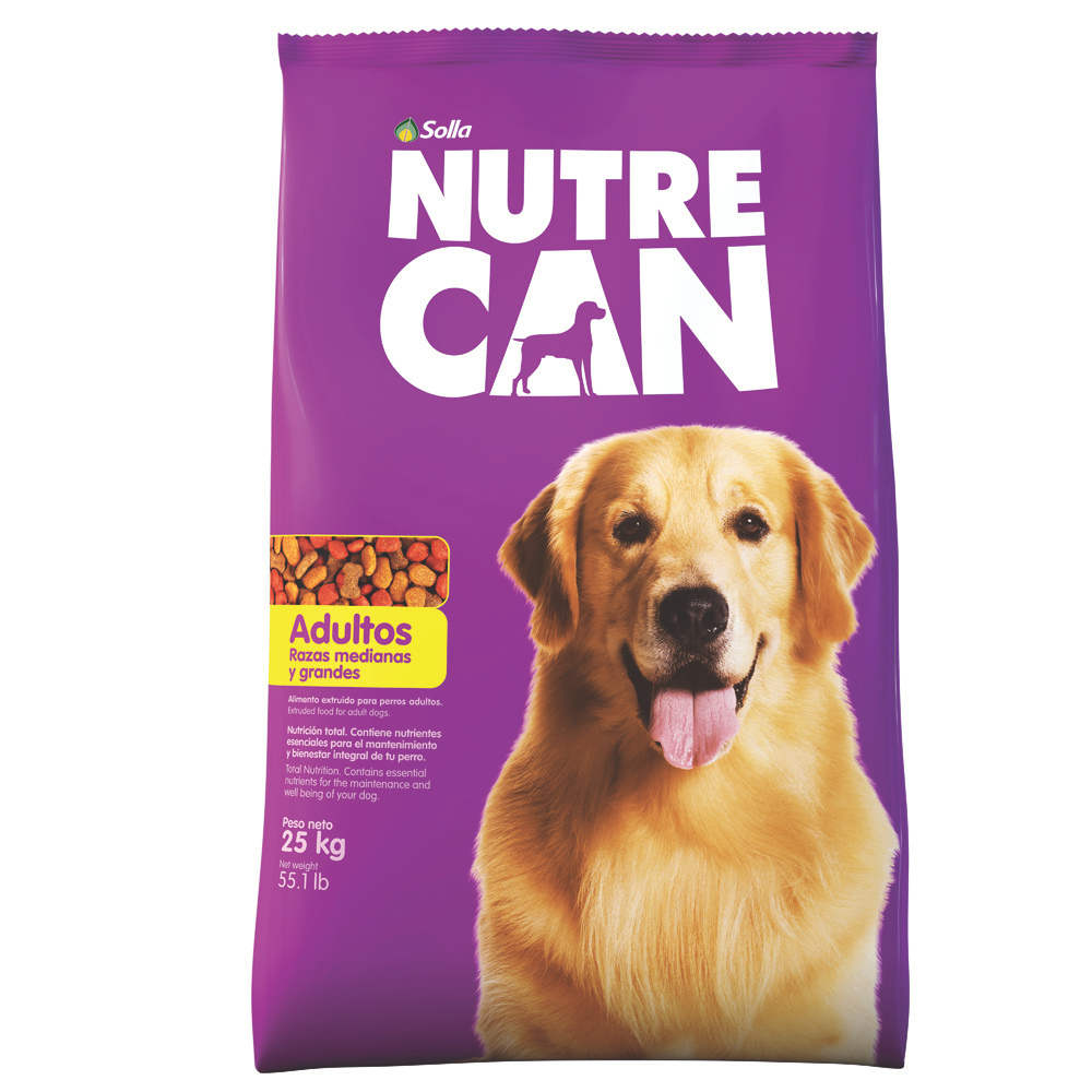 Solla Nutrecan Premium Adult Medium & Large Breed Dog Food (55.1 lb / 25 kg) Default Title