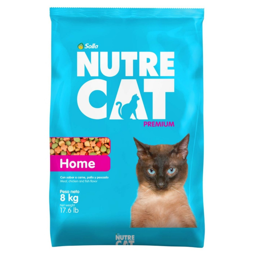Solla Nutrecat Premium Home Cat Food (17.6 lb / 8 kg) Default Title