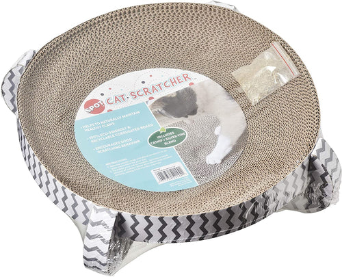 Cat Scratcher Nest with Catnip 14"