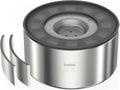 No Spill Dog Water Bowl 1 Gallon Stainless Steel Slow Feeder Non Slip Grey 3.8L