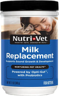 Nutri-Vet Kitten Milk Replacer Powder 12oz – Probiotic Formula Made in USA 12 Ounce (Pack Of 1)