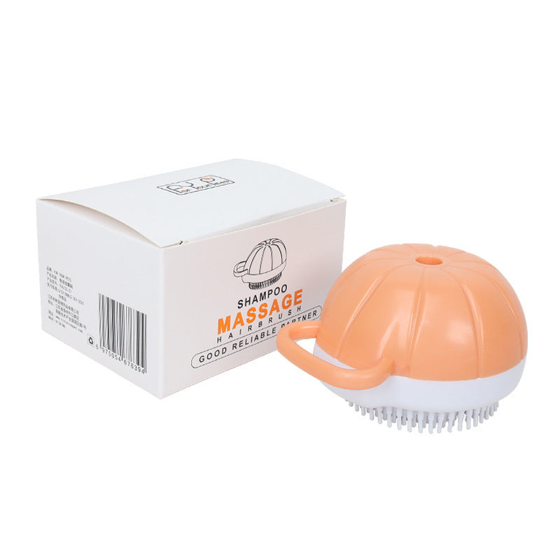 Pet Shampoo Dispensing Bath Brush