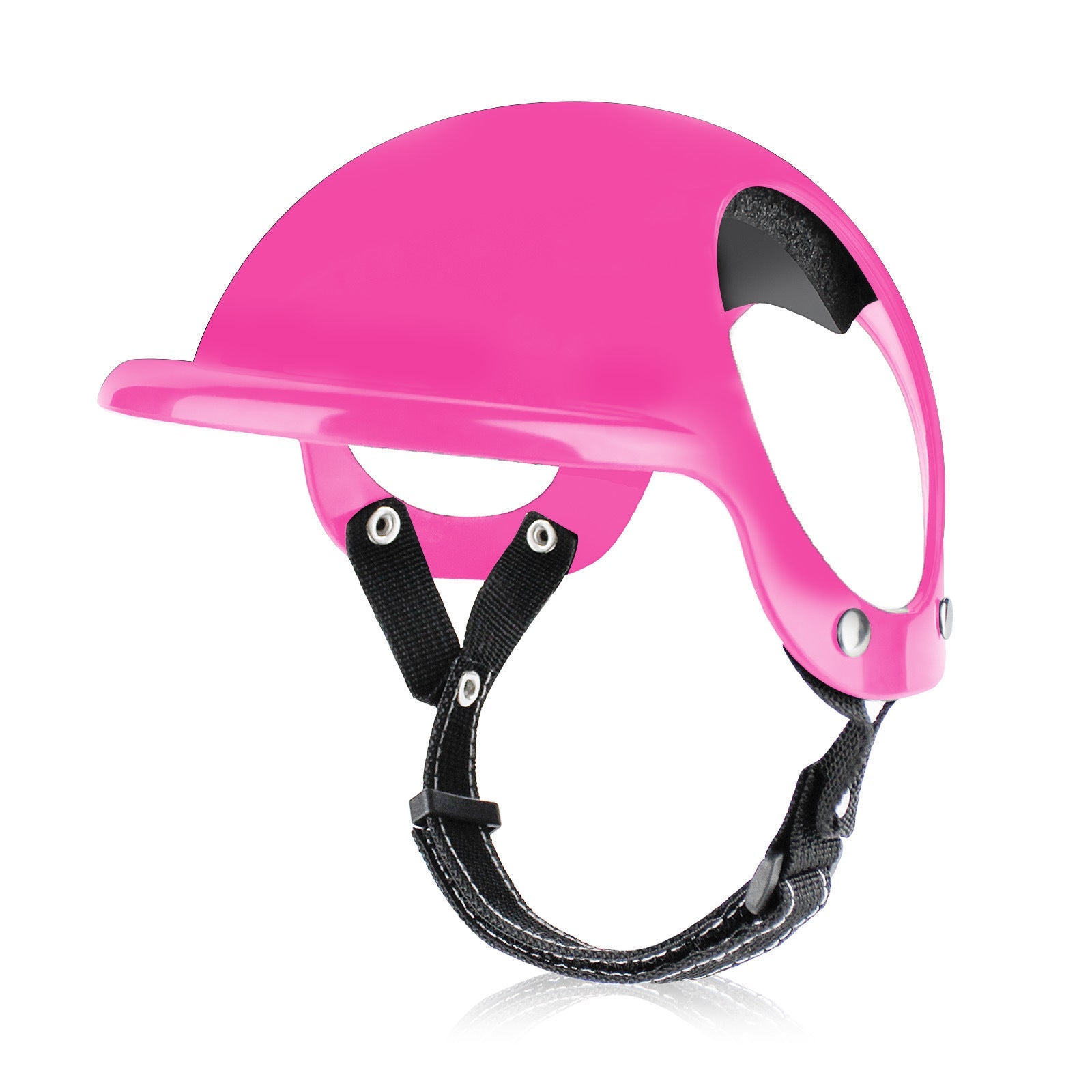 Dog pet helmet cool bike accessories 2 colors 粉红色