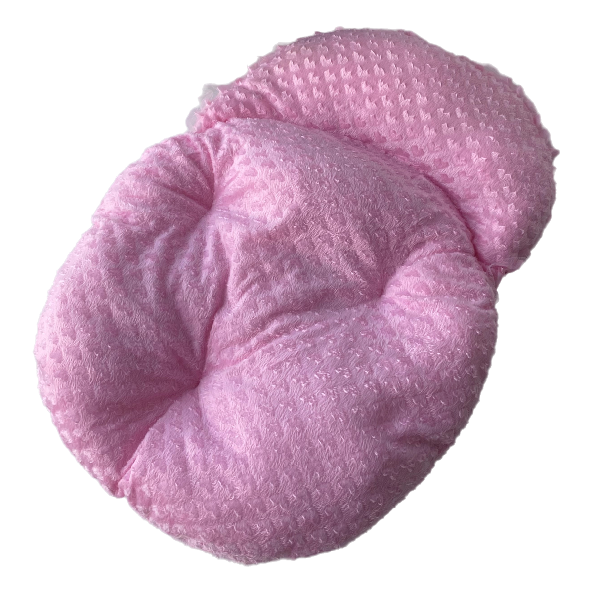 Pink Princess Plush Pet Bed