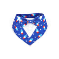 Patriotic Popsicle Dog Tuxedo Bandana Collar – 4th of July Bow Tie Pet Bib Scarf USA