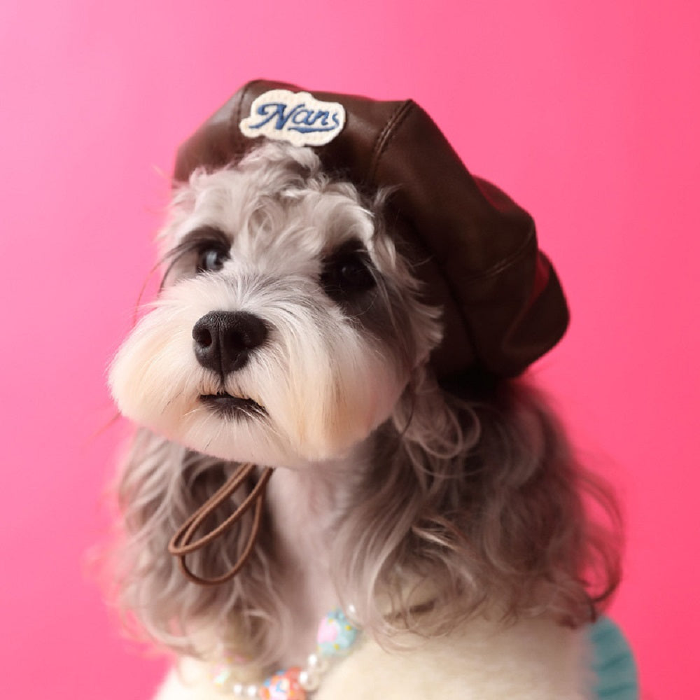 Trendy Pet Beret Brown