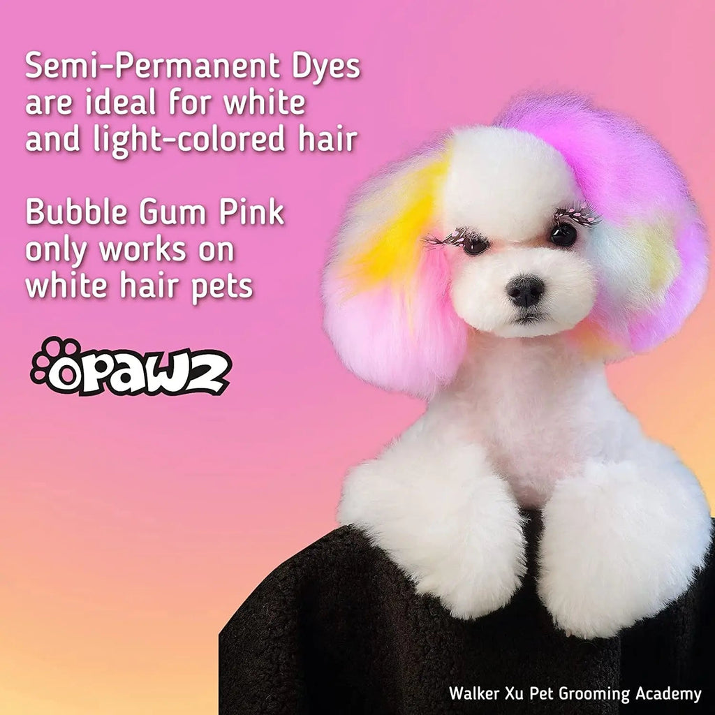 OPAWZ Semi-Permanent Pet Hair Dye – Non-Toxic Color for Dogs & Cats