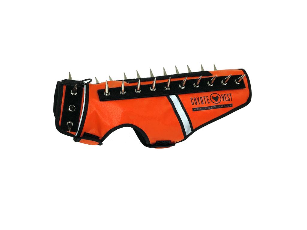 SpikeVest for Cats Extra Small Fluorescent Orange