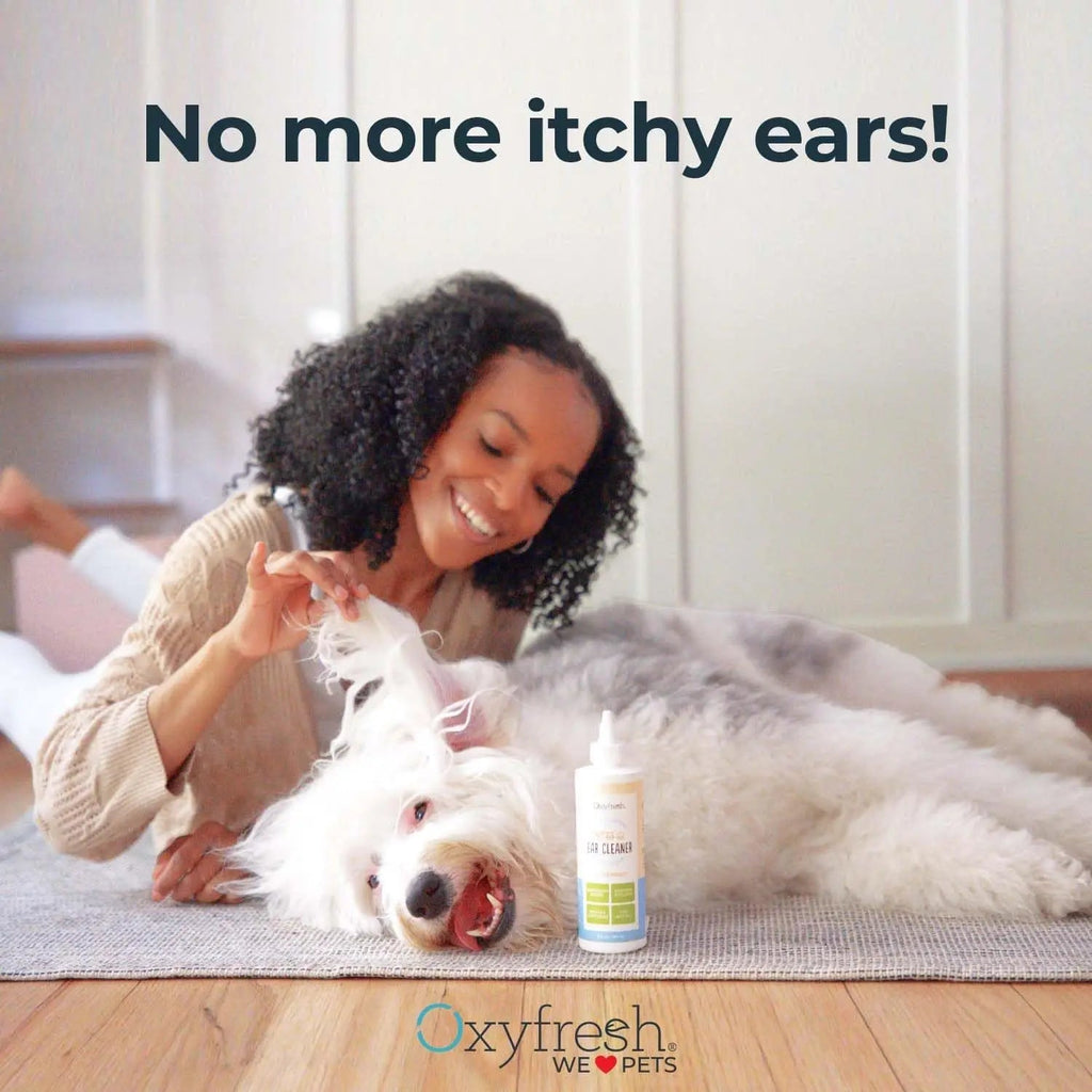 Oxyfresh Advanced Pet Ear Cleaner for Dogs & Cats Sting-Free 8 oz Default Title