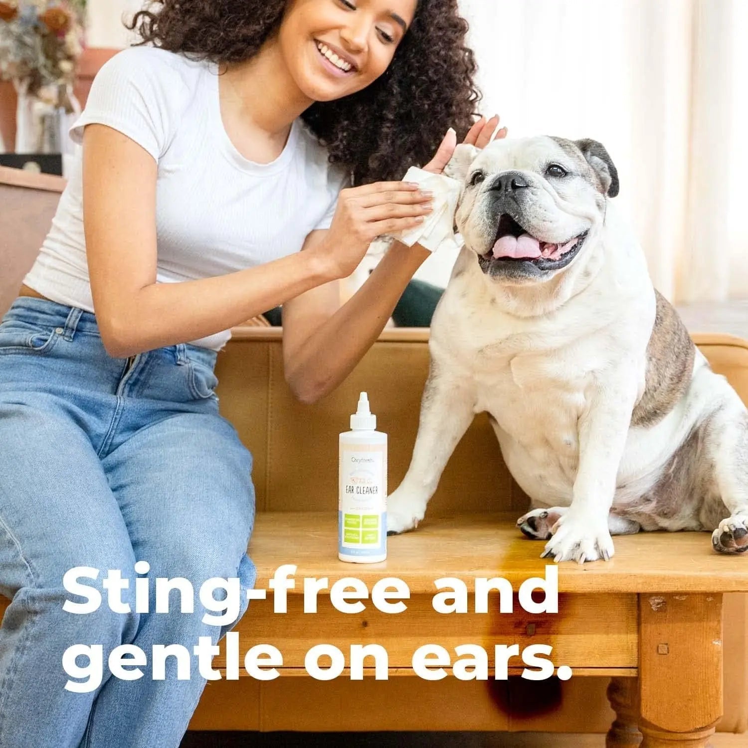 Oxyfresh Advanced Pet Ear Cleaner for Dogs & Cats Sting-Free 8 oz Default Title