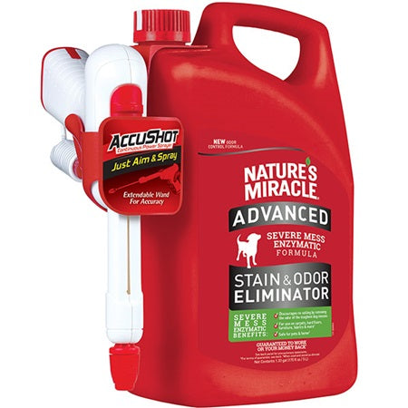 Advanced Stain & Odor Eliminator Dog - Nature's Miracle 170 oz