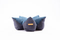 OULU X PEHOM - CUDDLE PET PILLOW BED- Navy Blue / Olive Green / Canyon Brown Navy Blue