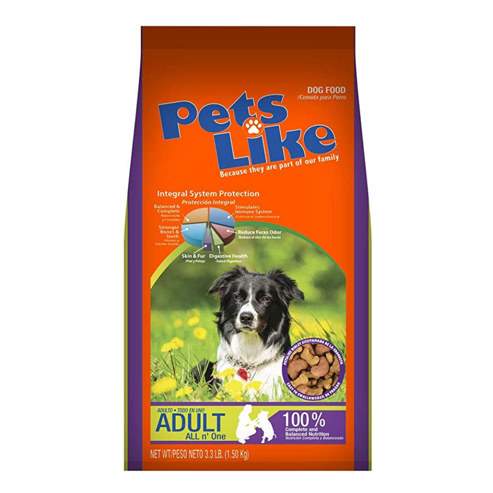 Pets Like Adult All in One Dog Food (3.3 lb / 1.5 kg) Default Title