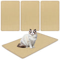 4 Pieces Cat Scratcher Mat Set 32 x 20 Inch Pads for Cats Default Title