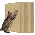 12 Pieces Cat Scratcher Mat Set 24 x 16 Inch Natural Sisal Pads Default Title