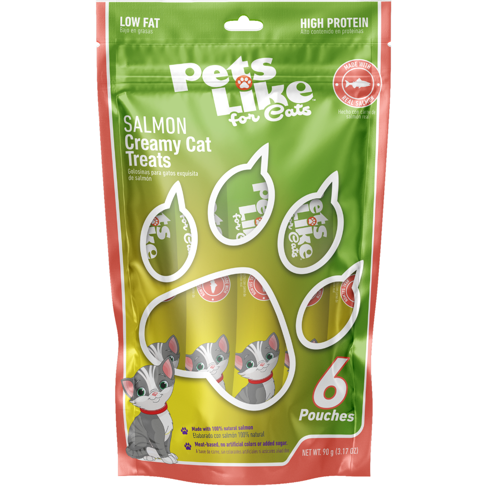 Pets Like Creamy Salmon Lickable Cat Treat (3.17 oz) Default Title