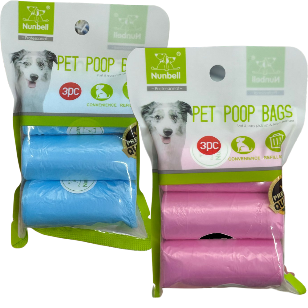 Pet Poop Bags 3-Pack Default Title